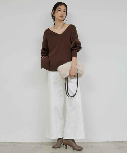 【近日開始】中縫拼接牛仔褲