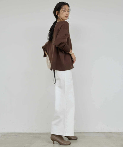 【近日開始】中縫拼接牛仔褲