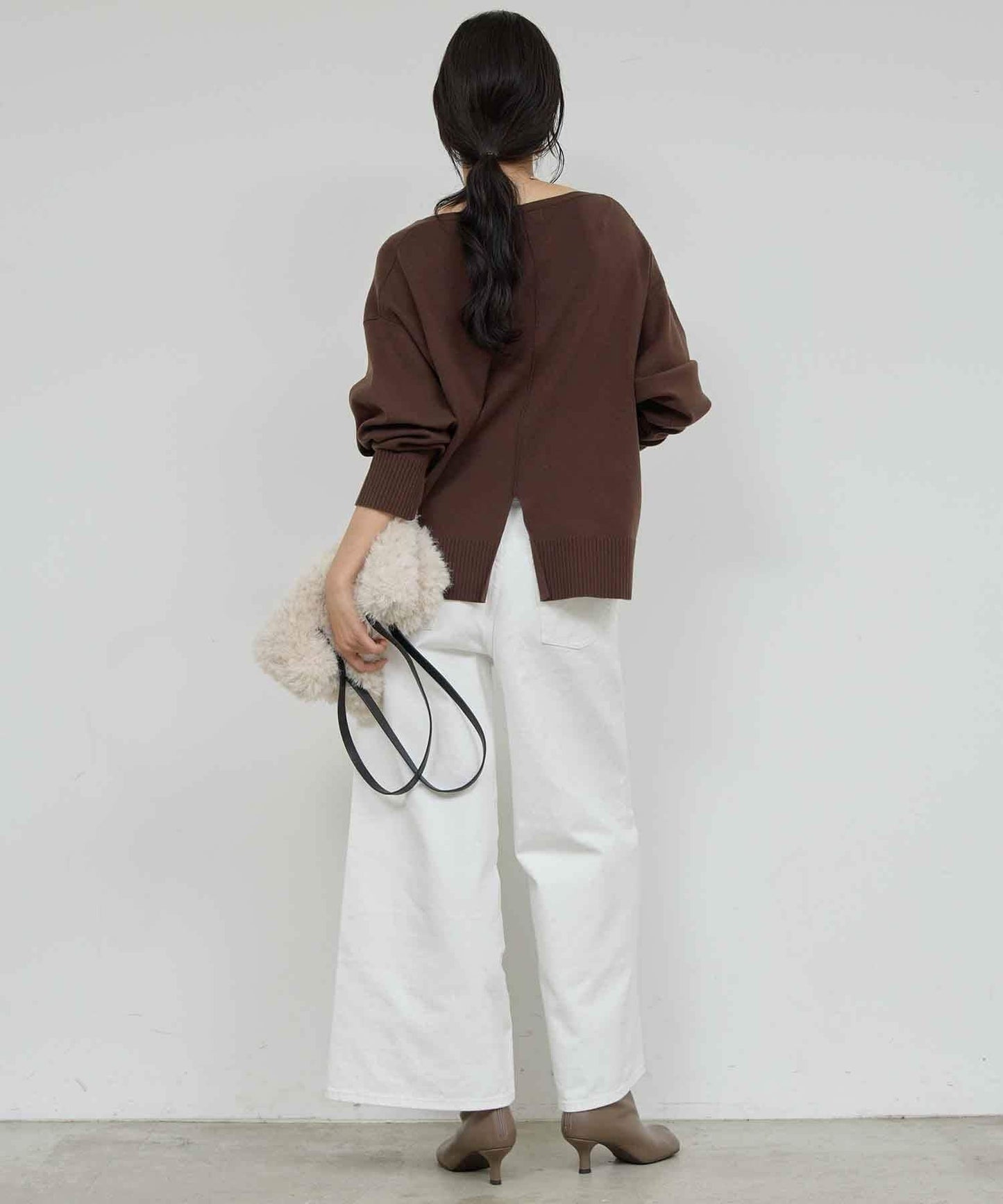 【近日開始】中縫拼接牛仔褲