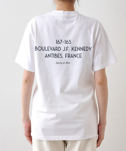 【Sporty&Rich】Eden Crest印花T恤