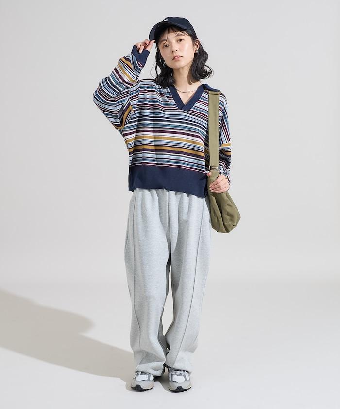 ボンディングカーブワイドパンツ