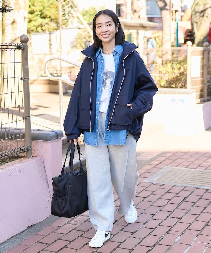 ボンディングカーブワイドパンツ
