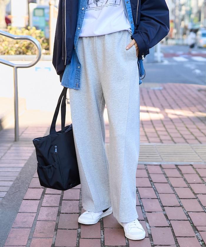 ボンディングカーブワイドパンツ