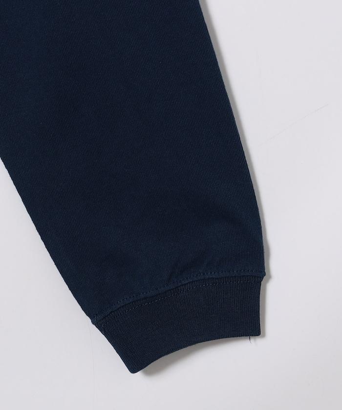 布比臉口袋磨毛長袖T恤 / CH01-2670