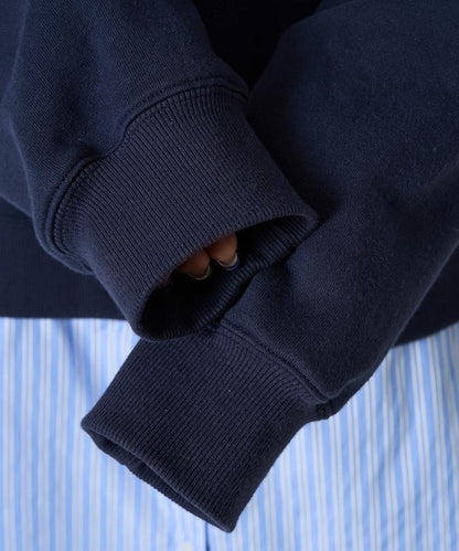 加絨衛衣拼接襯衫疊穿風格上衣