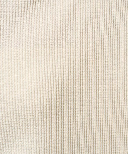 華夫格高領長款套頭衫