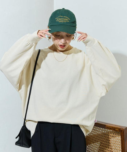 美國棉拼色長袖T恤