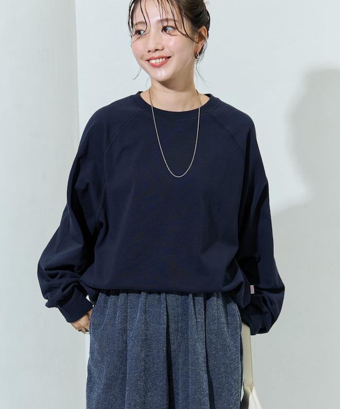 美國棉拼色長袖T恤