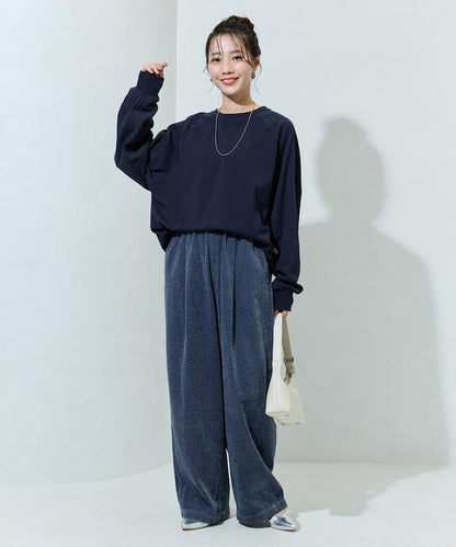 美國棉拼色長袖T恤