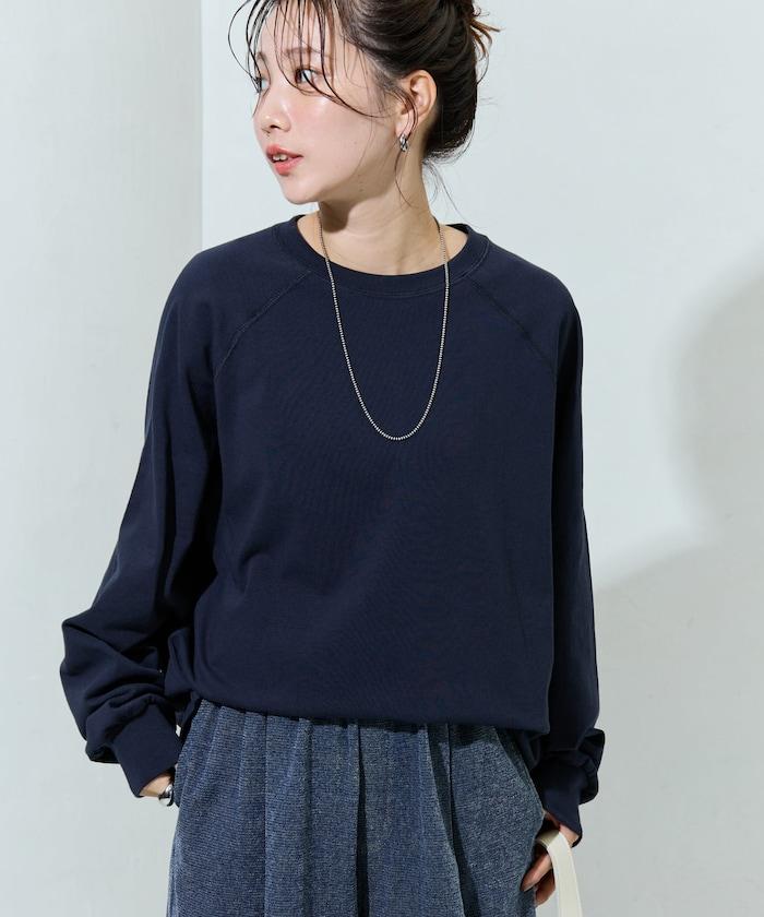 美國棉拼色長袖T恤