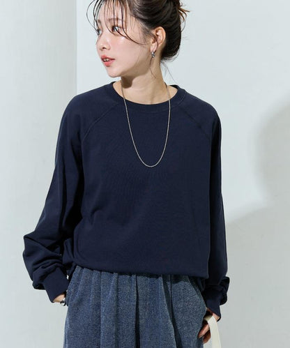 美國棉拼色長袖T恤