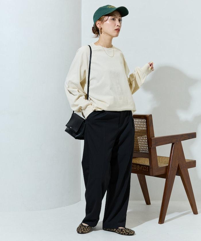 美國棉拼色長袖T恤