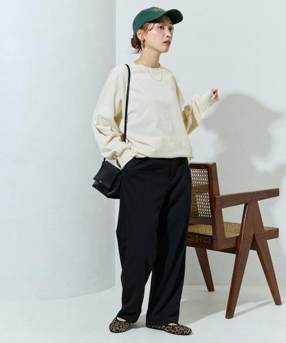 美國棉拼色長袖T恤