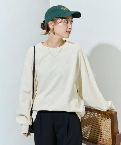 美國棉拼色長袖T恤