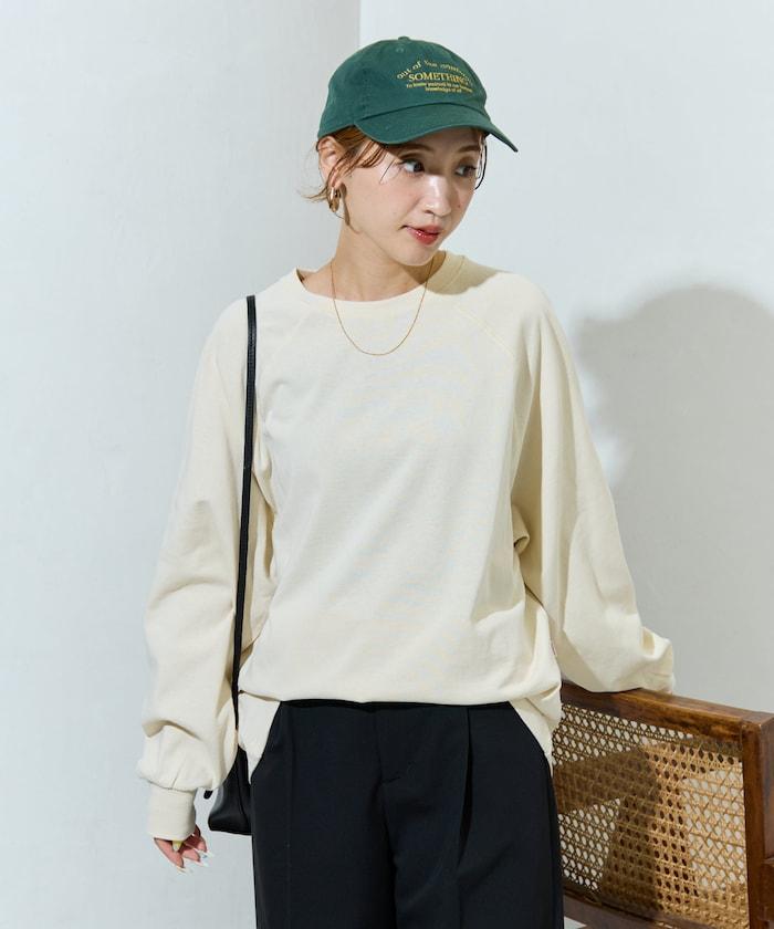 美國棉拼色長袖T恤