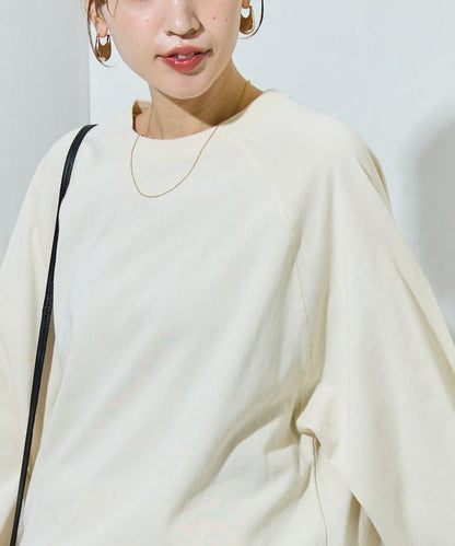 美國棉拼色長袖T恤