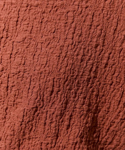 剪裁褶皺波點荷葉邊設計長袖T恤