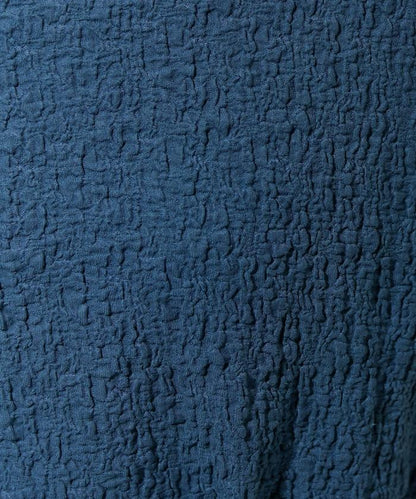 剪裁褶皺波點荷葉邊設計長袖T恤