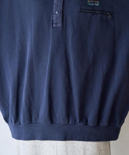 FREAK'S STORE OUTDOORS 仿舊工藝按扣套頭衫