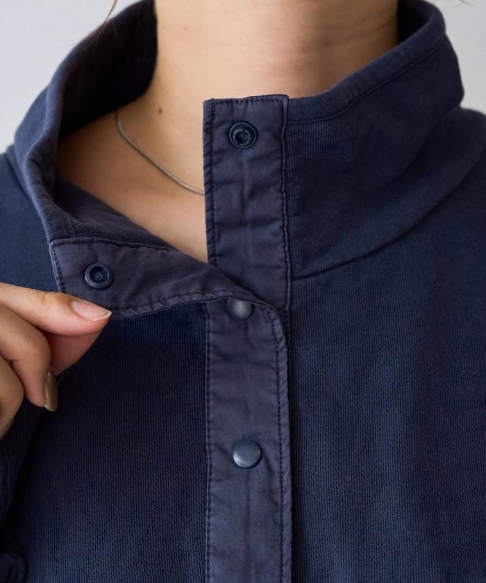 FREAK'S STORE OUTDOORS 仿舊工藝按扣套頭衫