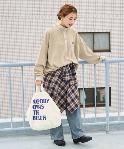 FREAK'S STORE OUTDOORS 仿舊工藝按扣套頭衫