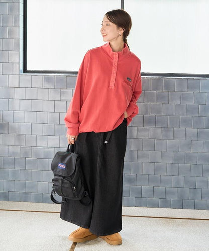 FREAK'S STORE OUTDOORS 仿舊工藝按扣套頭衫