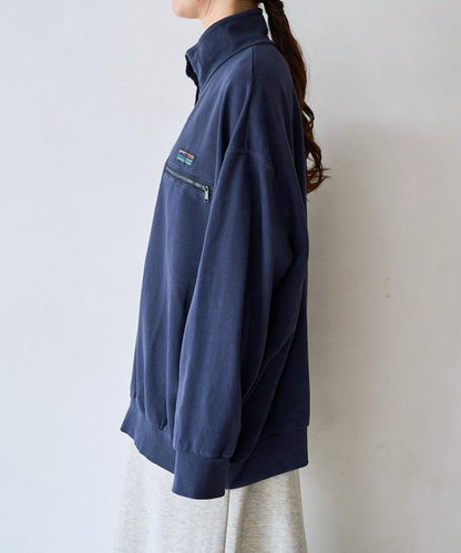 FREAK'S STORE OUTDOORS 仿舊工藝按扣套頭衫