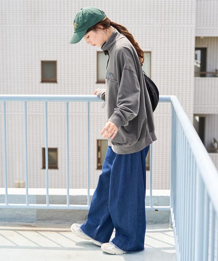 FREAK'S STORE OUTDOORS 仿舊工藝按扣套頭衫