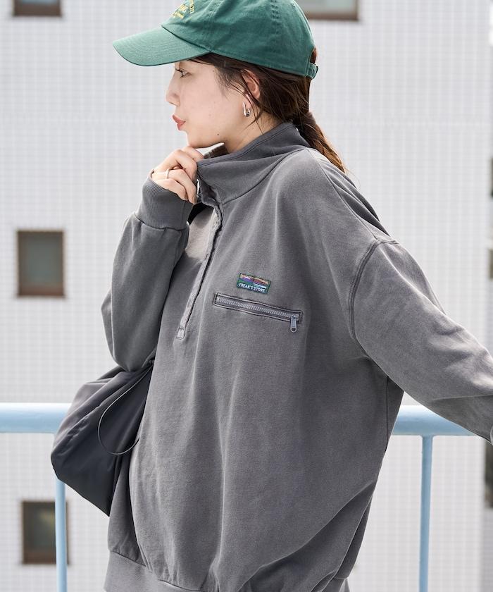 FREAK'S STORE OUTDOORS 仿舊工藝按扣套頭衫