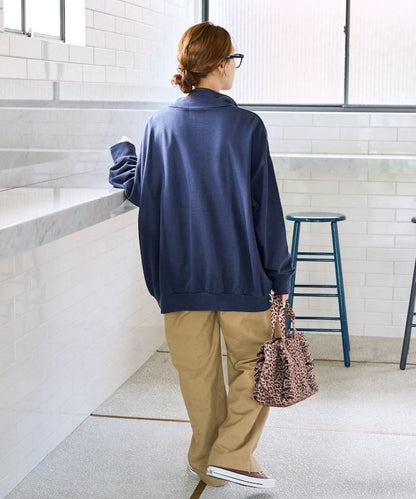 FREAK'S STORE OUTDOORS 仿舊工藝按扣套頭衫