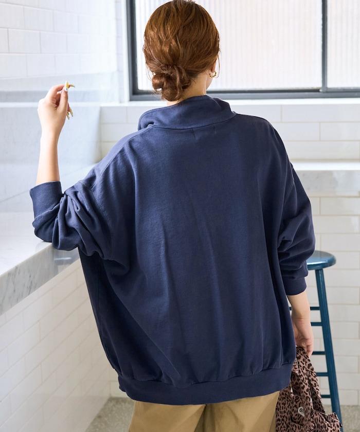 FREAK'S STORE OUTDOORS 仿舊工藝按扣套頭衫