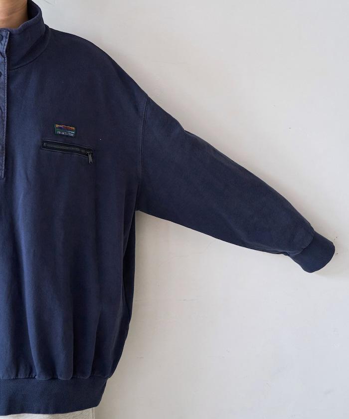 FREAK'S STORE OUTDOORS 仿舊工藝按扣套頭衫