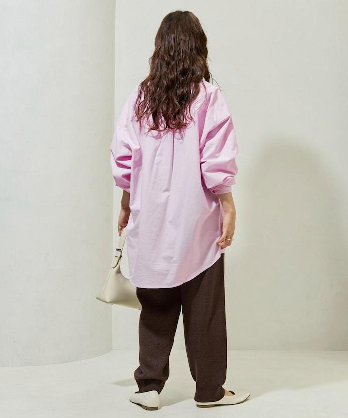 彈力針織休閒褲