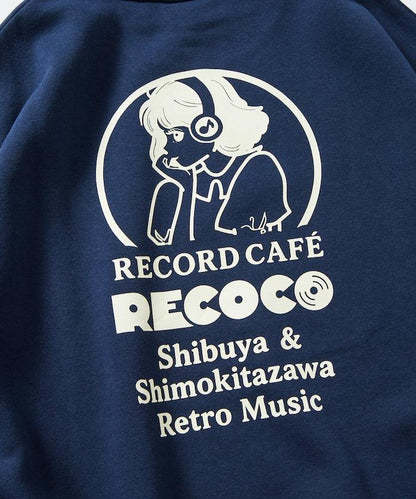 RECOCO×FREAK'S STORE/レココ 特別款寬鬆版型背部印花圓領衛衣【限量】