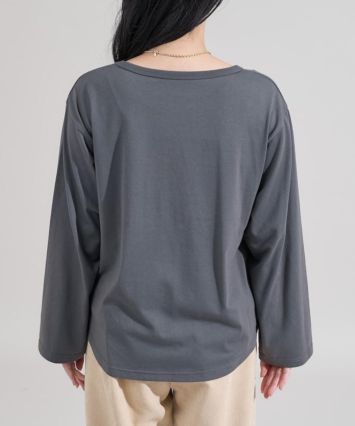 蕾絲背心套裝 長袖