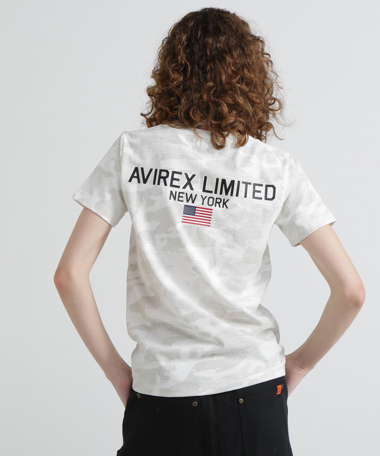《&DEPOT限定》 AVIREX LIMITED NY T恤