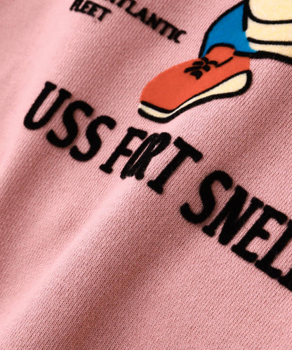 USS FORT SNELLING 前拉鍊 連帽衛衣 《&DEPOT限定》