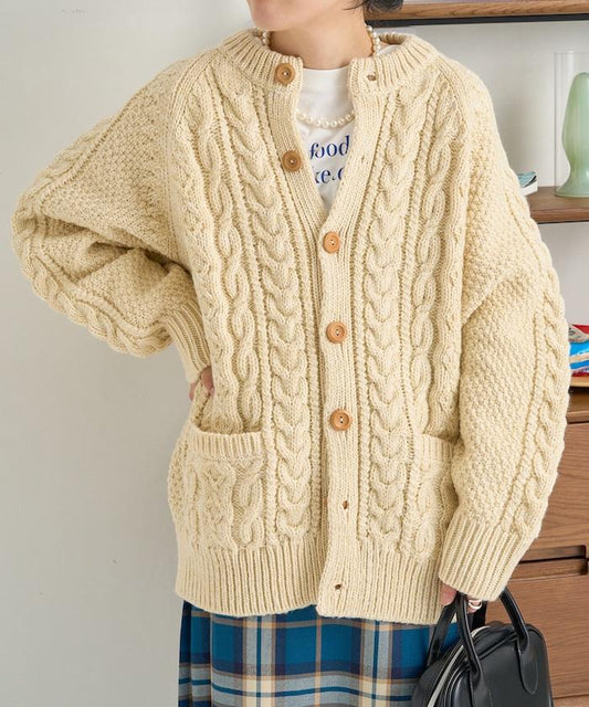 漁夫風針織開衫