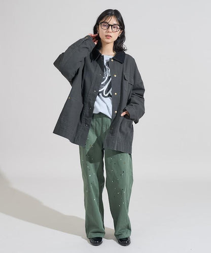 塗鴉工藝工裝褲＜可搭配套裝＞