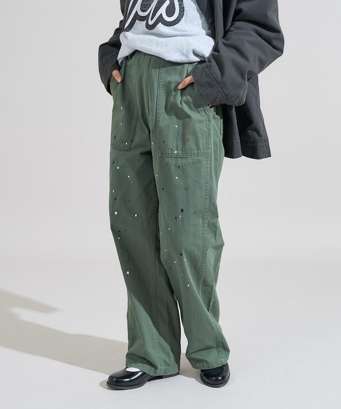 塗鴉工藝工裝褲＜可搭配套裝＞