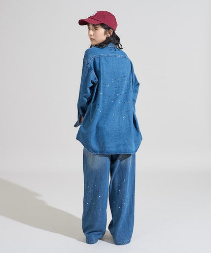 塗鴉工藝工裝褲＜可搭配套裝＞