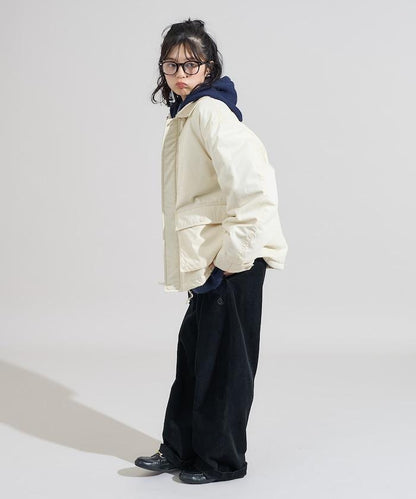 棉尼龍短款夾克