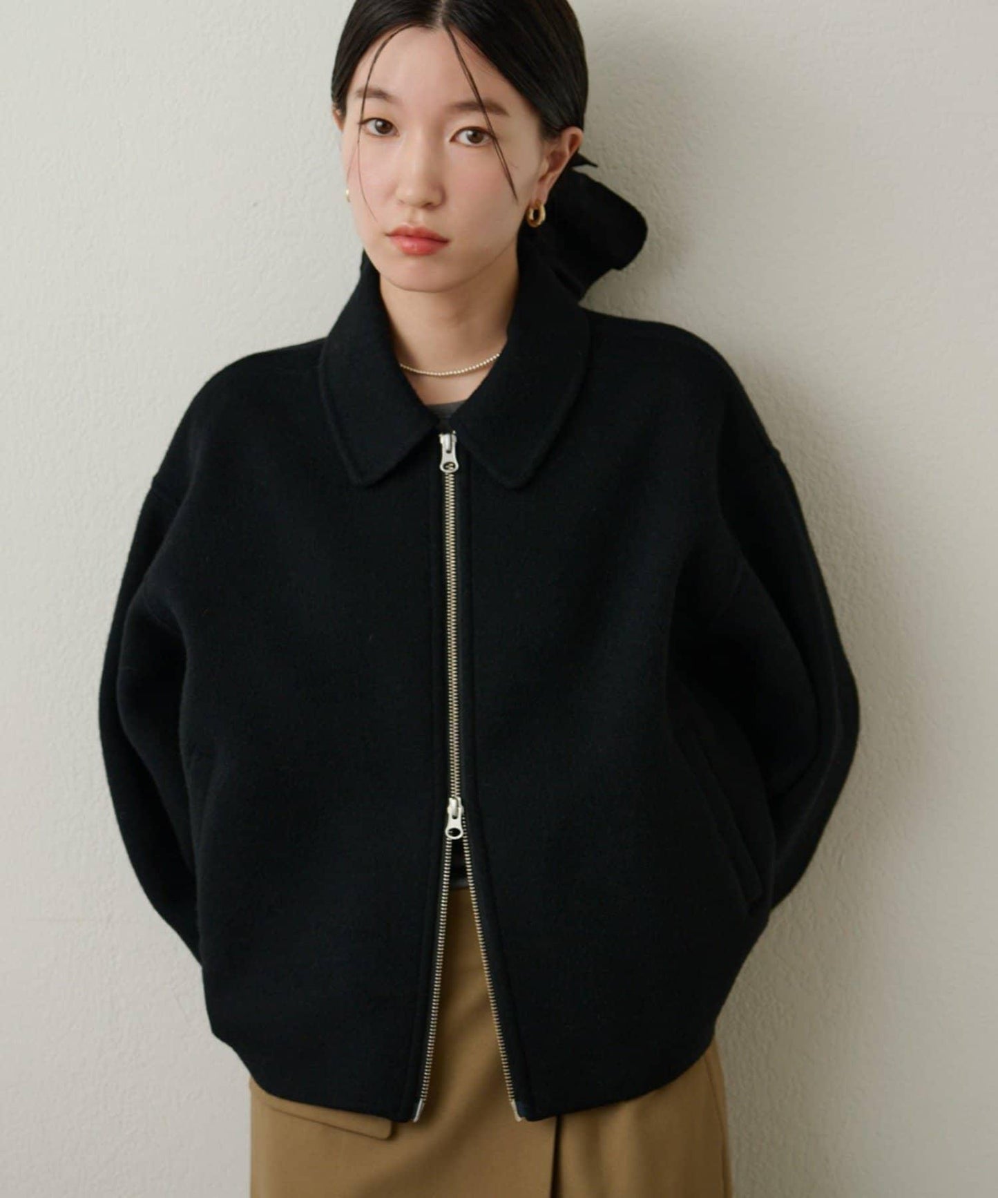 優質美利奴羊毛雙面呢大衣夾克