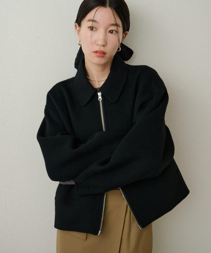 優質美利奴羊毛雙面呢大衣夾克