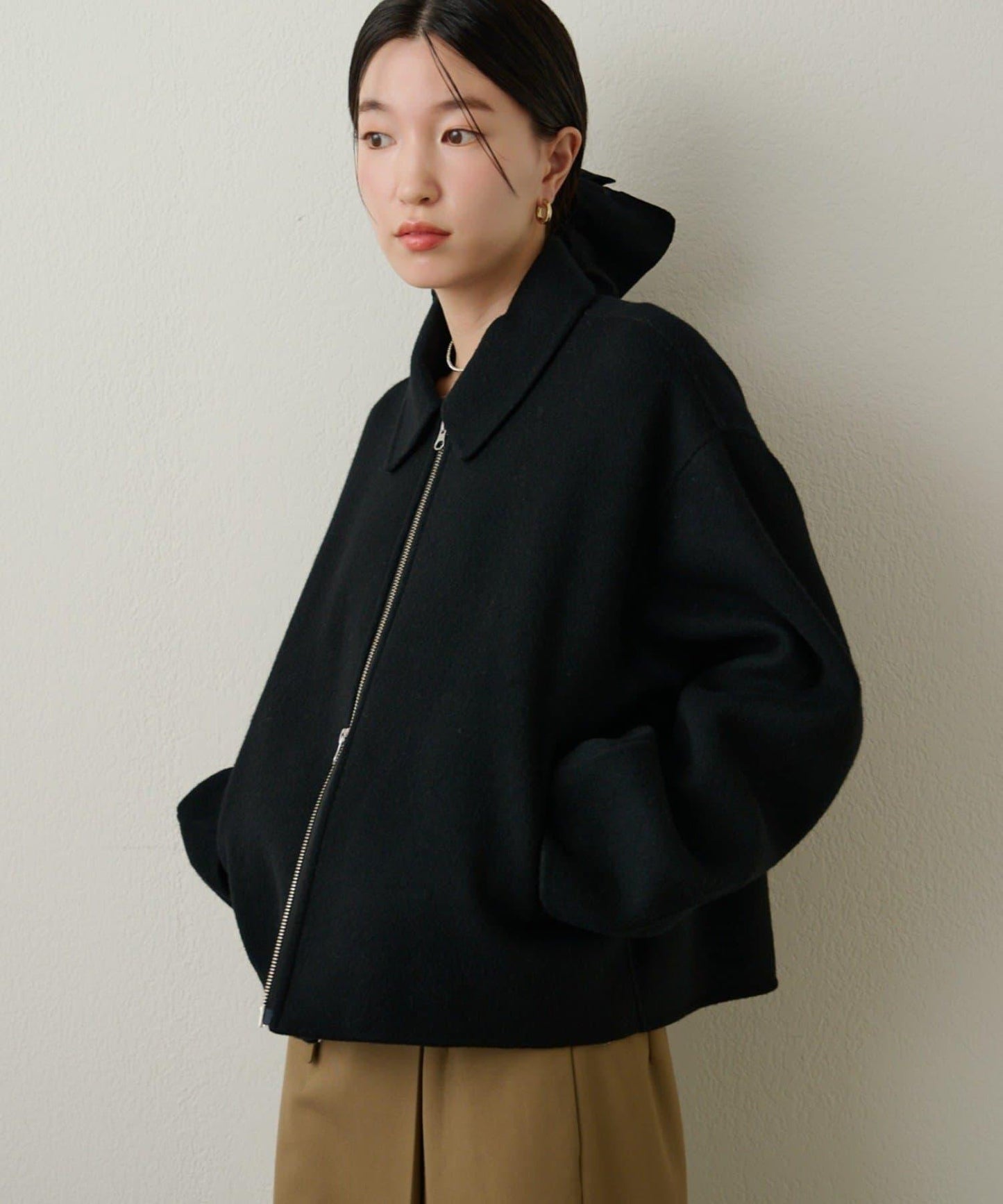 優質美利奴羊毛雙面呢大衣夾克