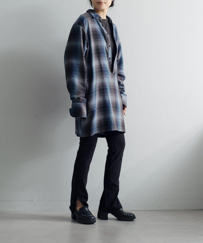 羅紋開叉針織褲