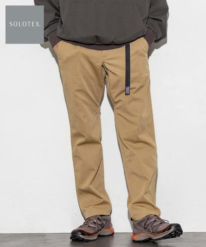 SOLOTEX 修身剪裁編織腰帶攀巖褲