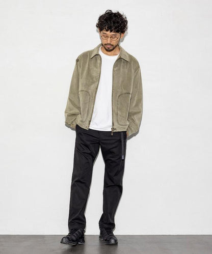 SOLOTEX 修身剪裁編織腰帶攀巖褲