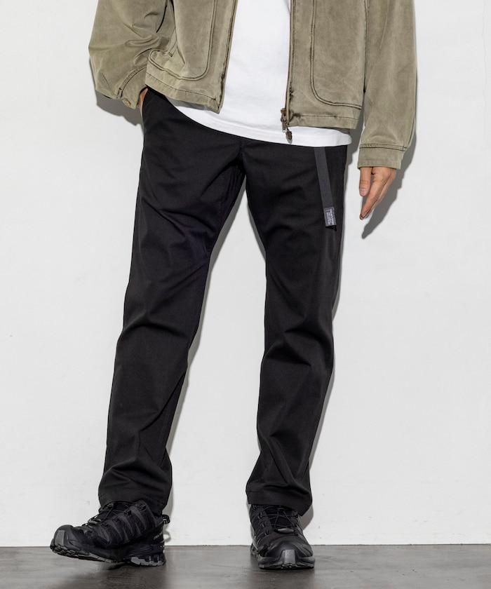 SOLOTEX 修身剪裁編織腰帶攀巖褲