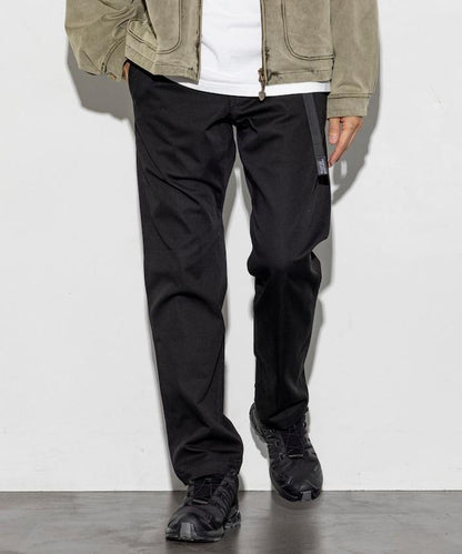 SOLOTEX 修身剪裁編織腰帶攀巖褲